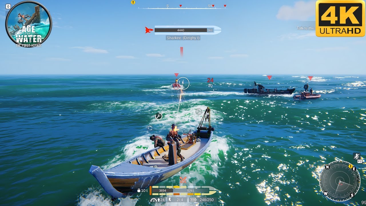 Age of Water The First Voyage - Gameplay | 4K60FPS