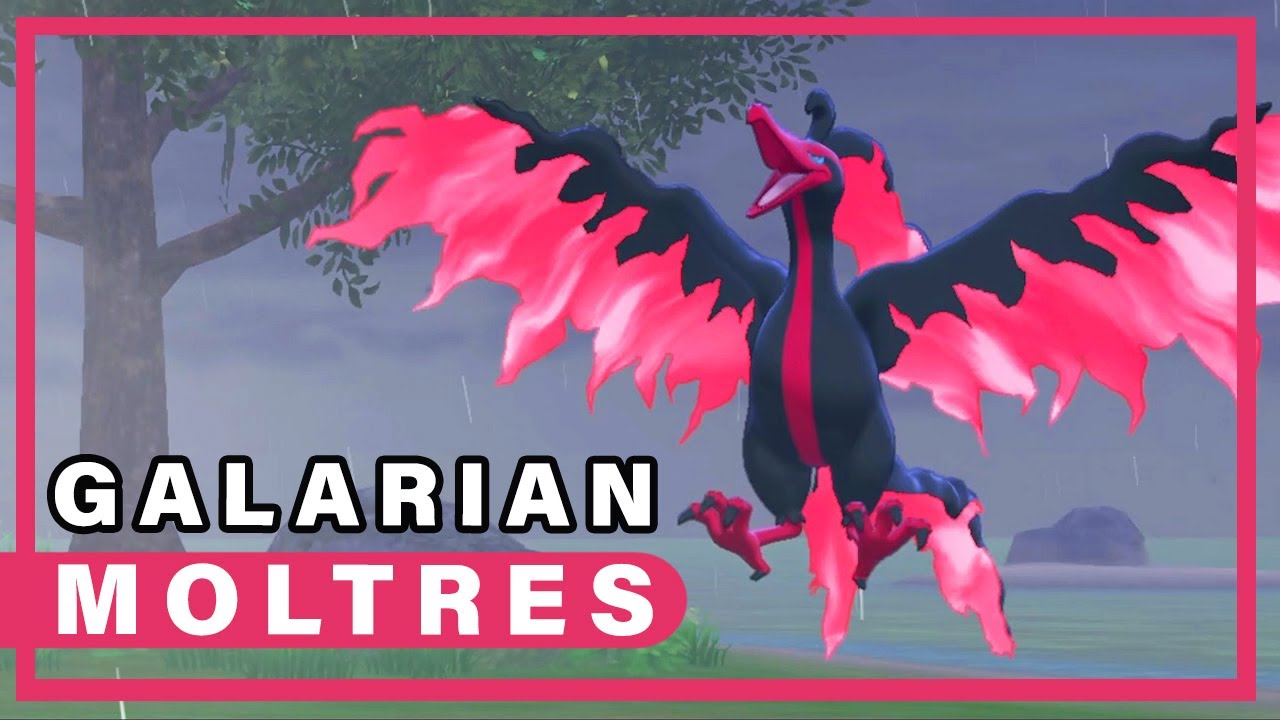 Galarian Moltres at the Isle of Armor - Walkthrough - The Crown