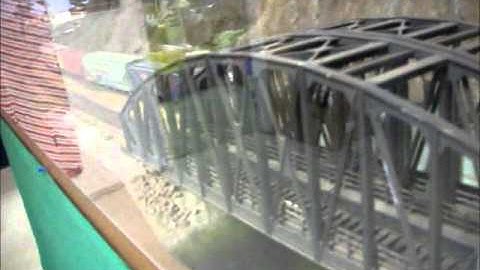 MTH SD70ACe UP 8444 & Intermountain ES44AC 5455 pull a mixed freight at the JVMRRA