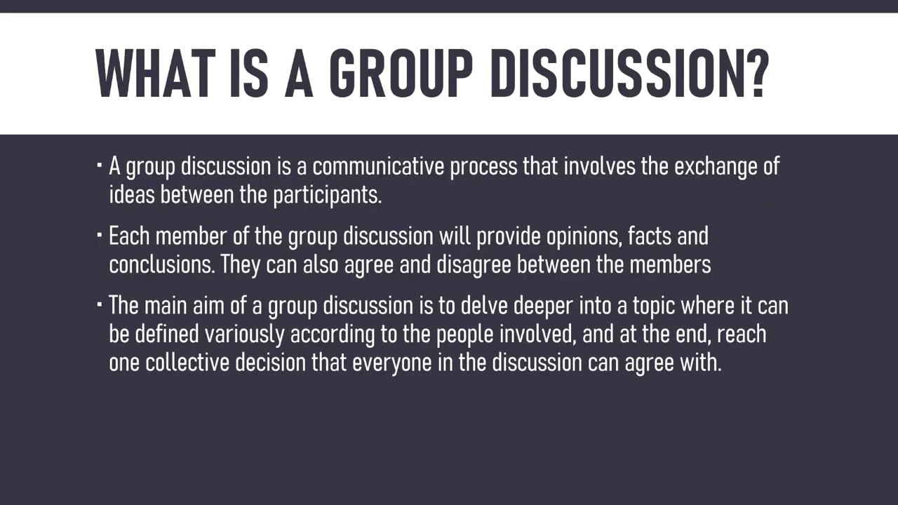 ELC151 - Group Discussion