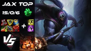 TOP Jax vs Gnar - NA Challenger Patch 26.7