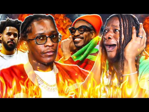 YOUNG THUG GOES AT ANDRE 3000 AND J COLE NOW?