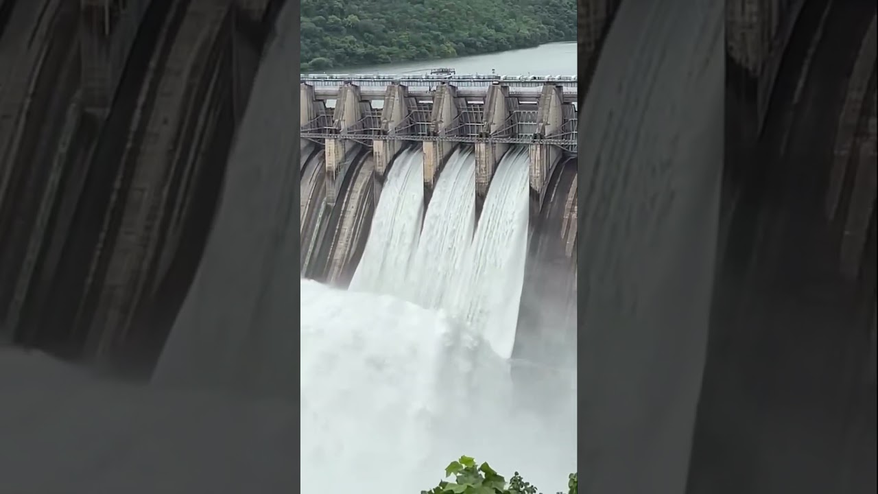 Visited this place at the best time😍 #nagarjunasagardam #srisailam #shorts #hyderabad #travel