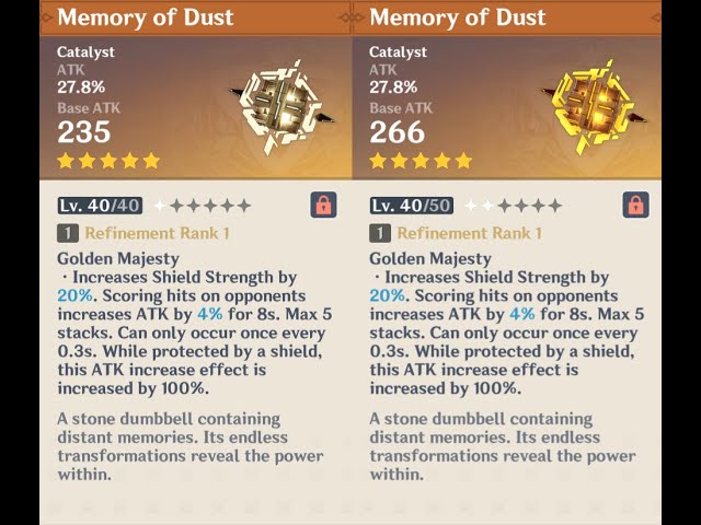 Memory of Dust em Genshin Impact: veja o que é e como conseguir a arma