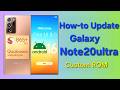 How-to Update OneUI8.0 Port[Android16] - Galaxy Note20ultra(SD865+)