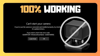 EASY FIX For Can't Start Your Camera With Error Code 0xa00f429f In Windows 11