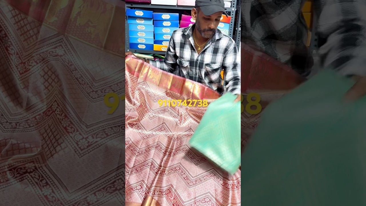 Pure🎉Kanchi pattu sarees