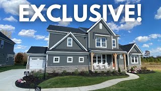 Exclusive Tour of NEW Custom Model Home | Living in Hilliard Ohio | Hilliard Ohio Real Estate