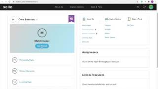 Xello How to Complete All lessons up to your grade level