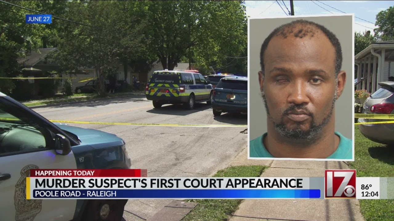 Raleigh murder suspect expected to make 1st court appearance - YouTube