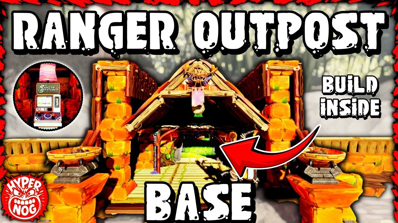 Inside Out R Grounded Build Inside EVERY Ranger Outpost in Grounded 2 | Ultimate Base Glitch ...