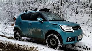 Suzuki Ignis off road (lifted 4cm), Grand Vitara & S-Cross - snowy, muddy, hillclimbs, ruts