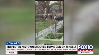 Wanted Midtown Mobile shooting suspect turns gun on himself, police say