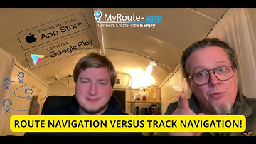 ROUTE NAVIGATION VERSUS TRACK NAVIGATION!