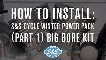 How to Install: S&S Cycle Winter Power Pack (Part 1) Big Bore Kit