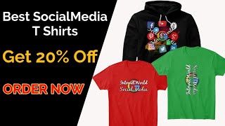 Social Media World Internet World Best T-Shirt Mydesignwear