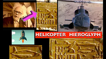 Helicopter Hieroglyph - Mystery from History