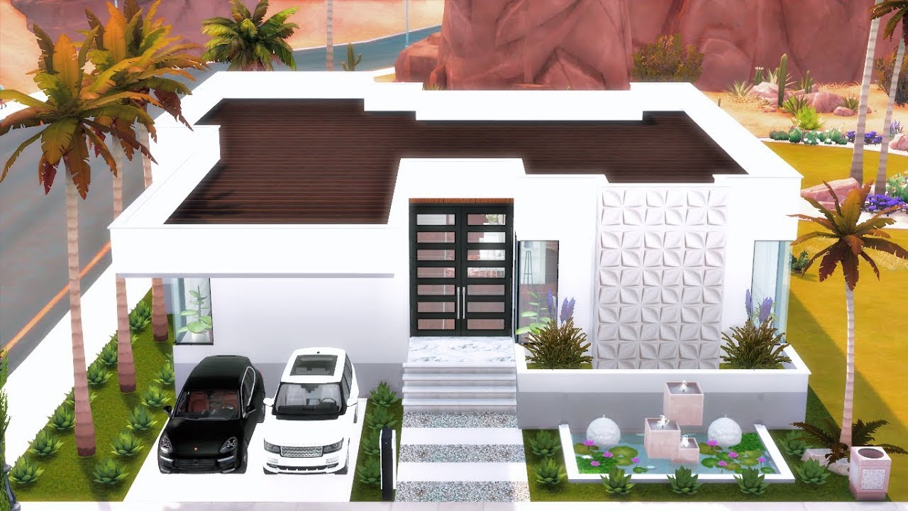 LUXURIOUS  MODERN HOUSE 🏡 | Sims 4 Speed Build
