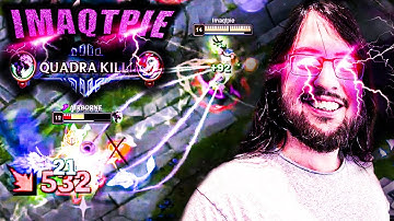 ADC Legend Imaqtpie 1v9ing for 30 MINUTES (QUADRA KILLS & 20+ KILL GAMES!)