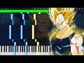 Improved vegetas theme  hells bells   dragon ball z ost piano tutorial synthesia