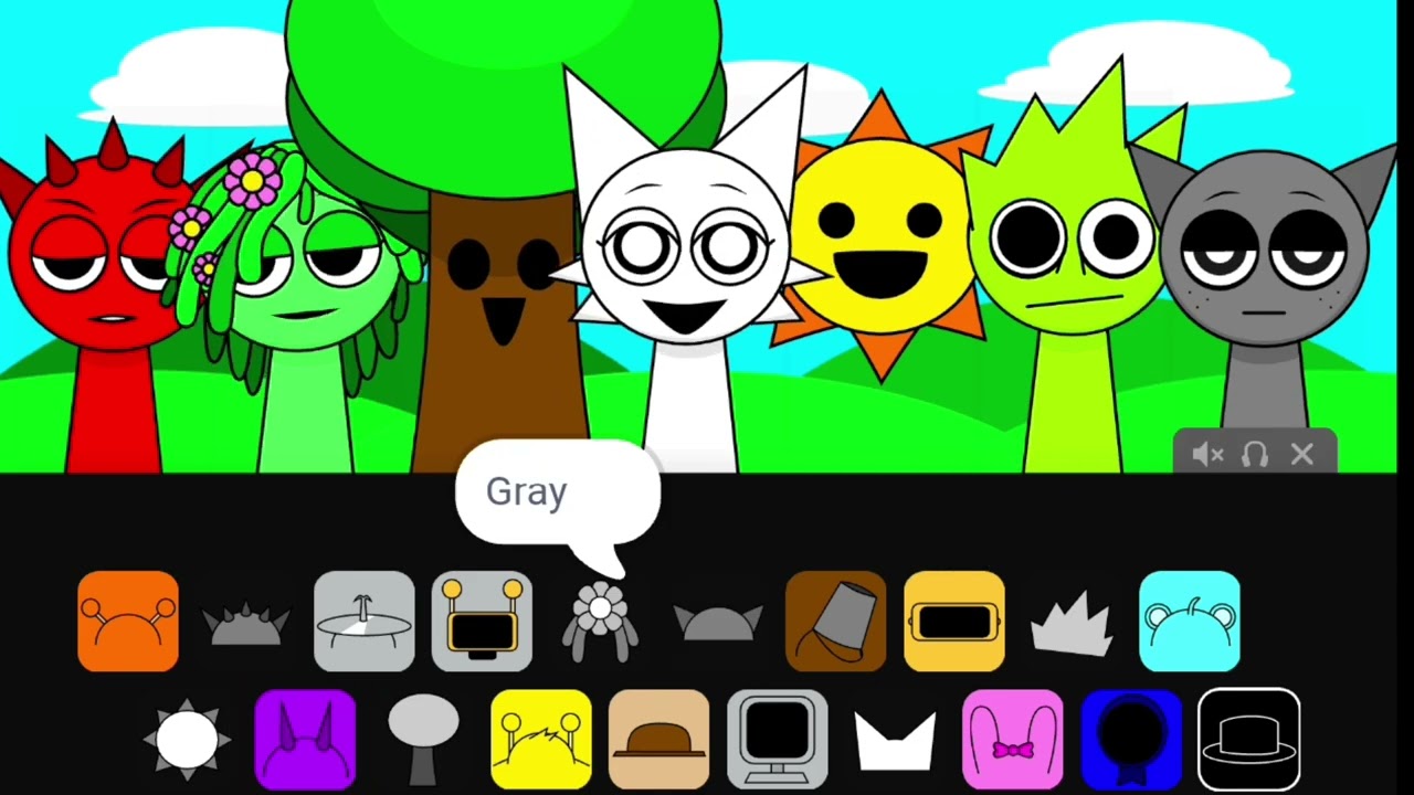 incredibox sprunki sinner edition Animation Videos। Gray sus Mr.Sun Mr. Tree Gray sus Goreless Editi