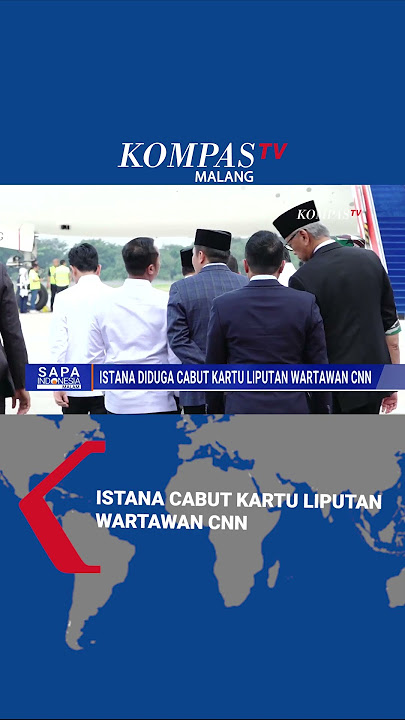 Istana Cabut Kartu Liputan Wartawan CNN Usai Tanyai Presiden soal Keracunan MBG