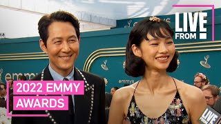 Squid Game Stars Discuss Historic Nomination at 2022 Emmys | E! News