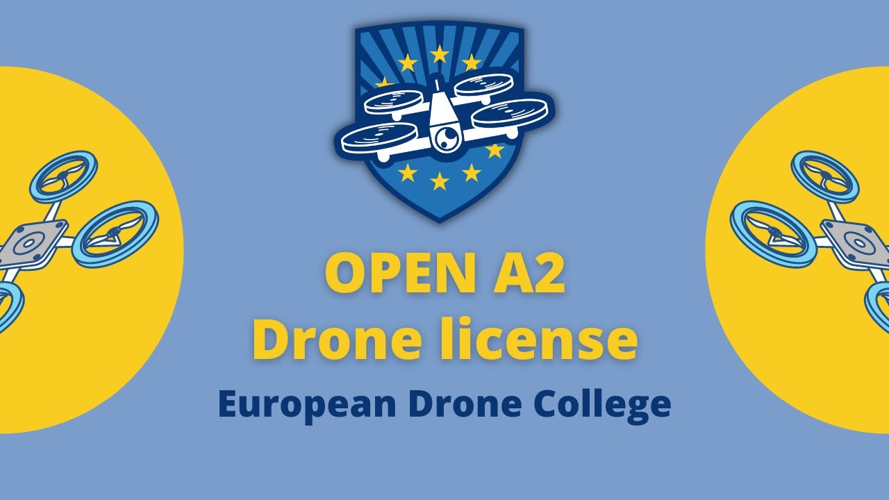OPEN A2 Drone license *Summer offer only 49€* - YouTube