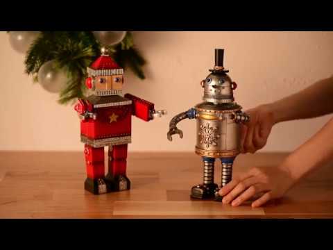 ムービングロボットオルゴール ムービングロボット（オルゴール付） - YouTube