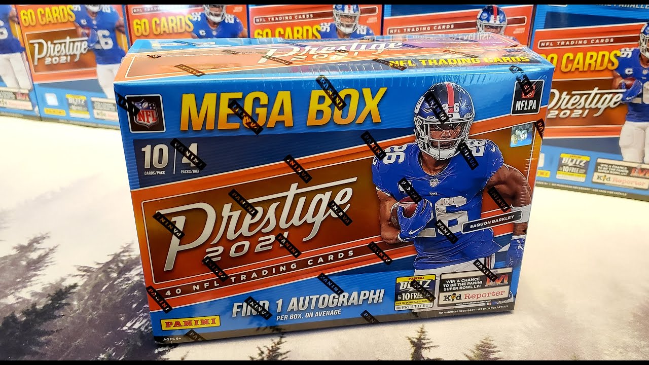 🏈🛒RETAIL PRODUCT RIP🛒🏈 2021 Prestige Football Mega Box!😮 Autos, Hypers, and #'d Parallels!🏆🥳💯