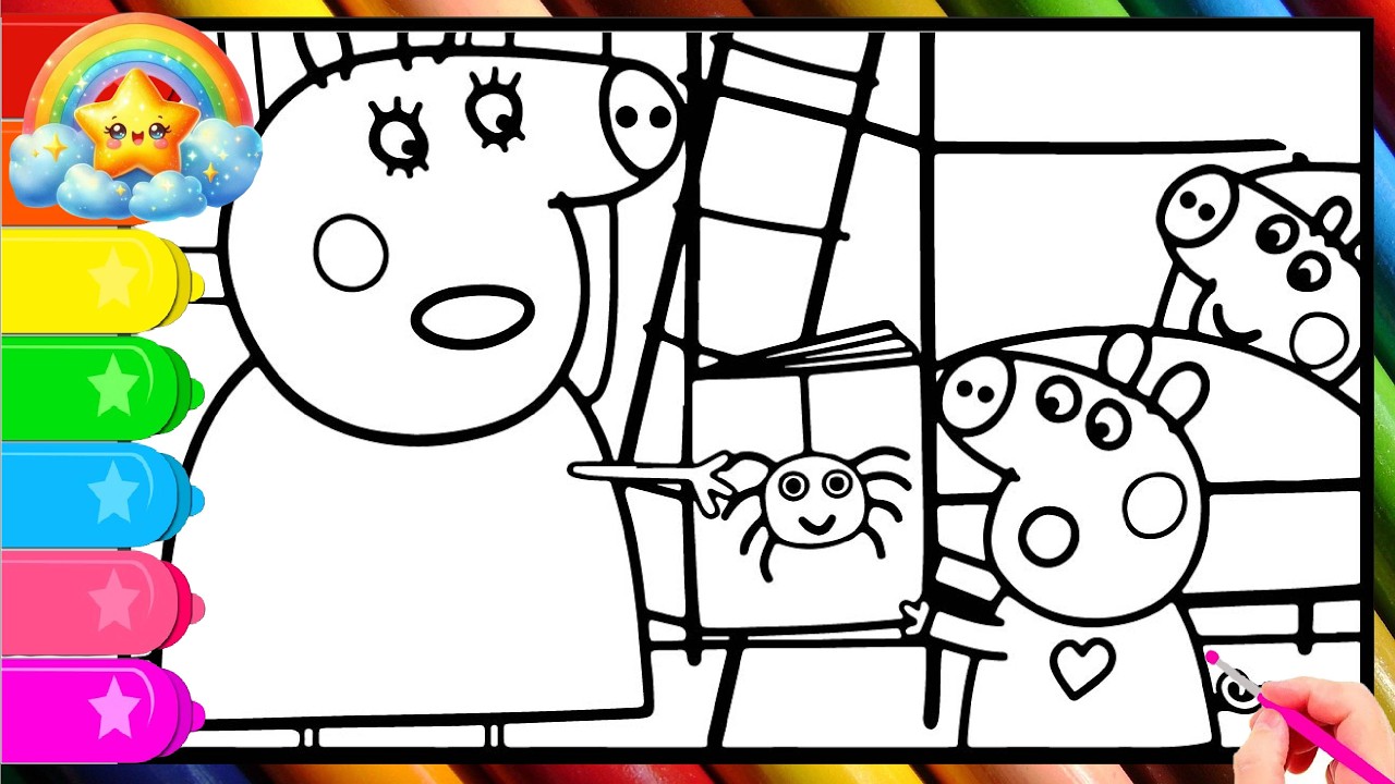 Свинка Пеппа просит маму почитать ей сказку на ночь || Полные официальные серии мультфильма «Свин...