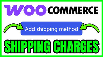 How To ADD SHIPPING CHARGES In WooCommerce (QUICK & EASY) 2025