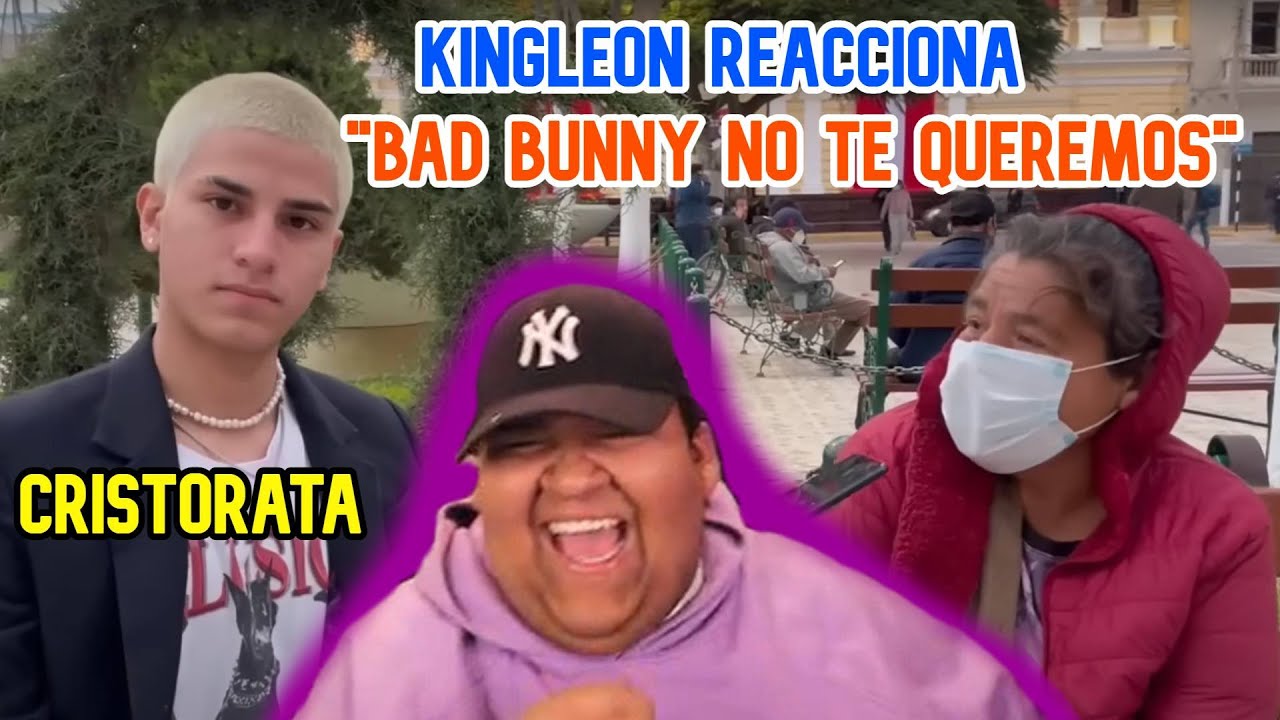 KINGLEON REACCIONA A BAD BUNNY NO TE QUEREMOS🤣SE CGA DE LA RISA😂 ENTREVISTA DE CRISTORATA🔥