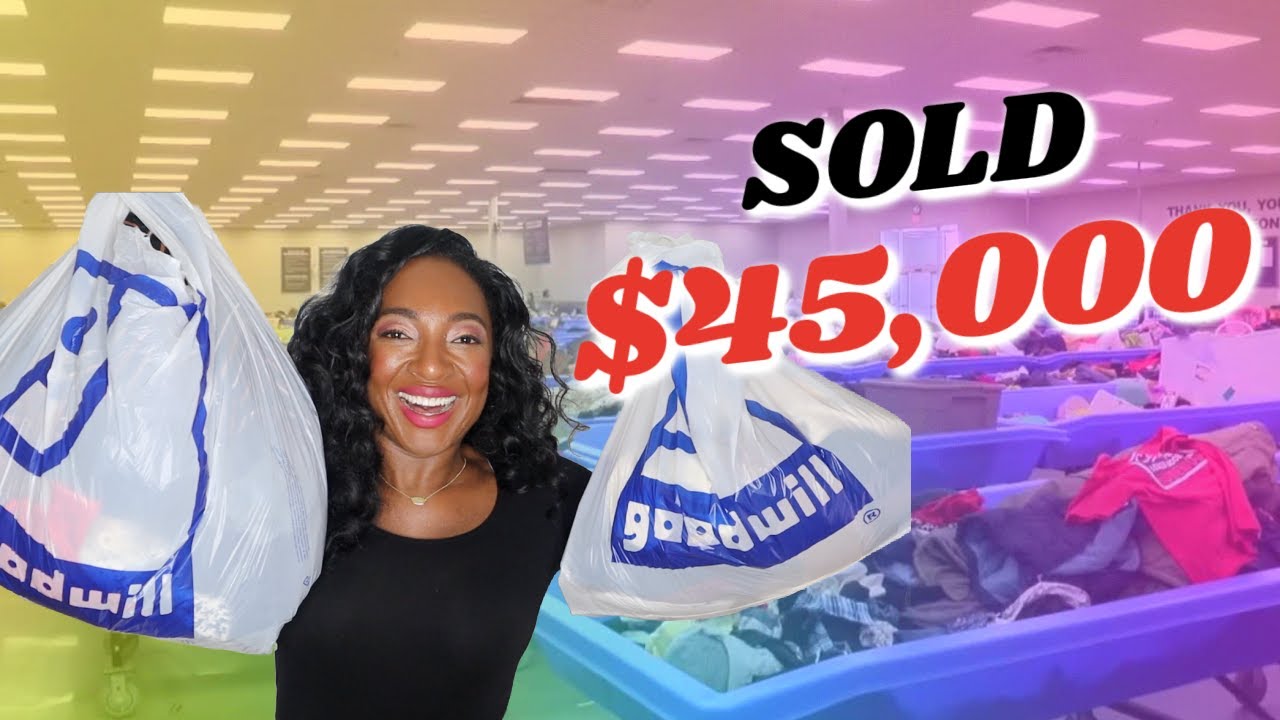This is UNREAL at The Goodwill Outlet | Come Thrift with Me to Resell ...