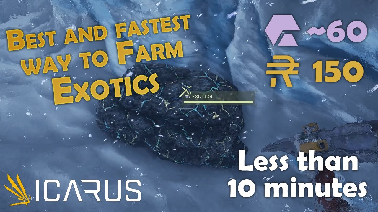 Icarus - Exotics Farm - Deep Vein Extraction - YouTube