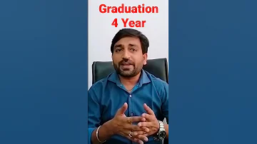 4 Year Graduation Process As Per New Education Policy Education Nep2020 Shorts 