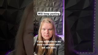 I will keep posting