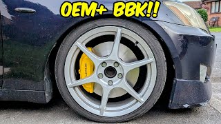IS250 Factory Big Brake Kit? I FINALLY upgrade the Lexus' brakes