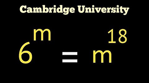 Cambridge University Math Question | There are three solutions !