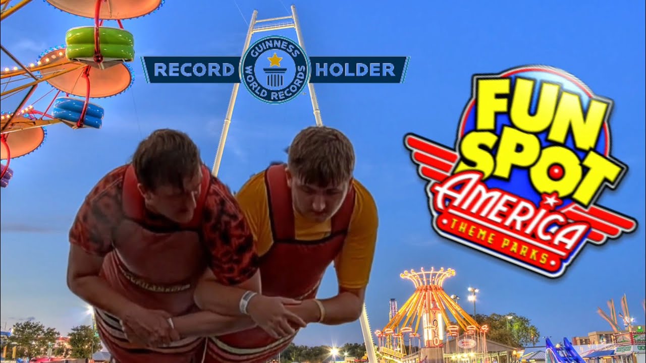 FUN SPOT America Kissimmee review! World's tallest swing! | Orlando the ...