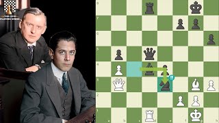 1927 World Chess Championship - Alexander Alekhine vs. Capablanca (Game 21) screenshot 5