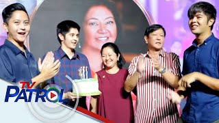 First lady Liza Marcos binigyan ng surprise birthday party ng kanyang pamilya | TV Patrol