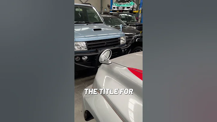 Did you even know this car existed 🤨 #Mitsubishi #evolution #pajero #evo