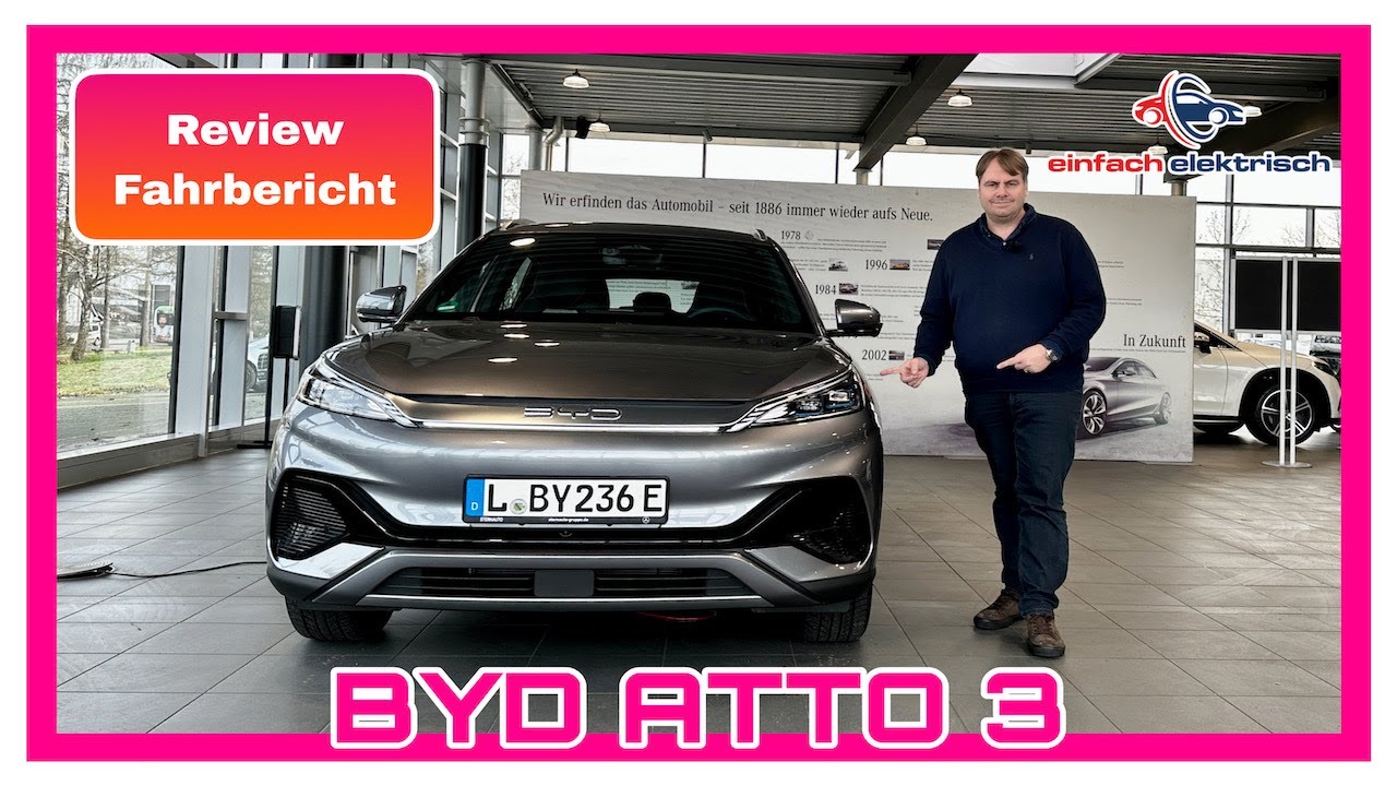 ❇️ BYD ATTO 3 🔋 Review & Fahrbericht 🧐 was kann das Elektro