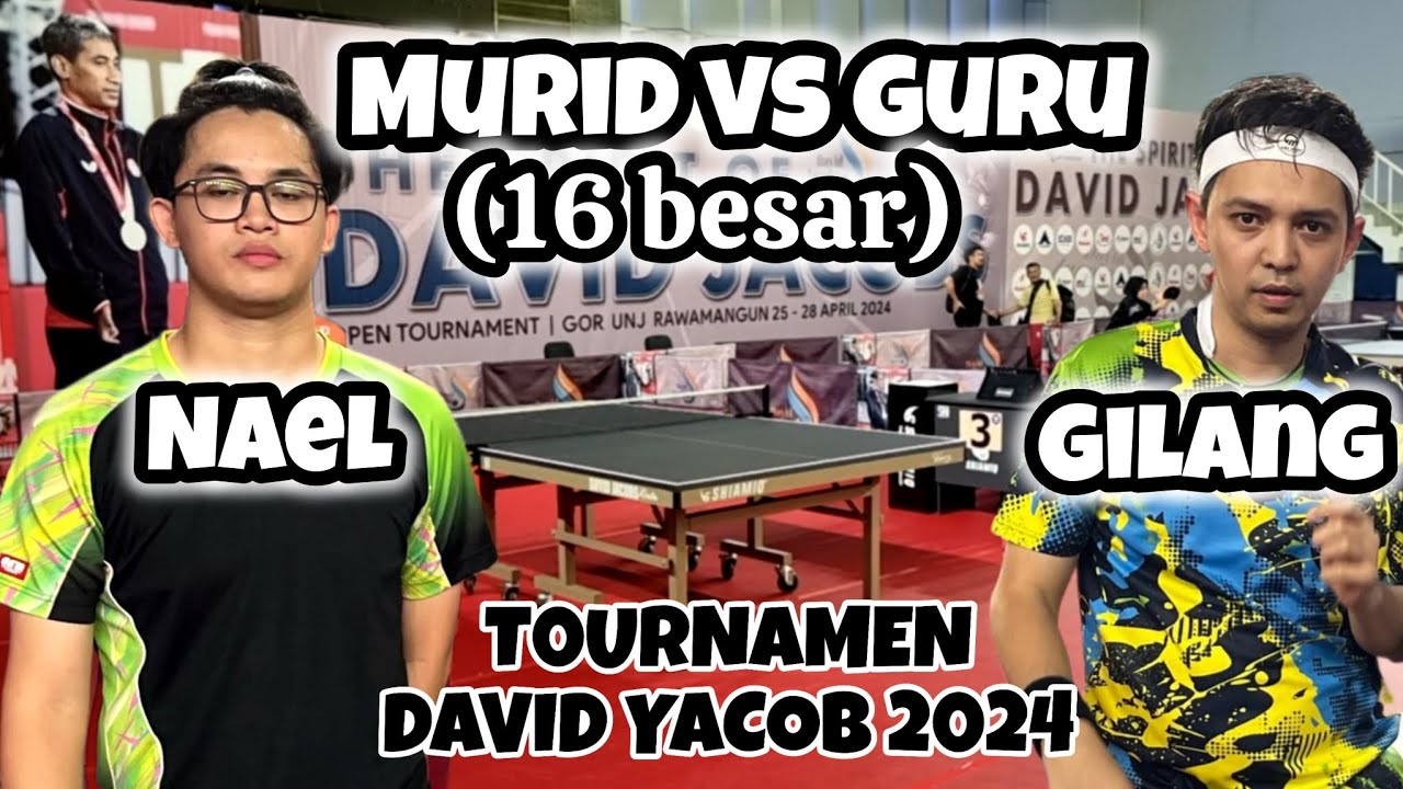 MURID VS GURU (16 besar) 🇲🇨 NAEL 🆚️ GILANG