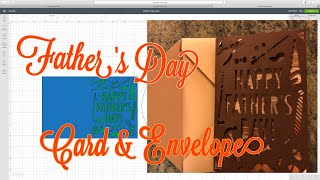 How To Make A Father's Day Card With Your Cricut