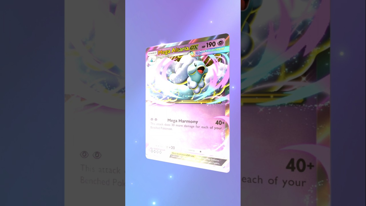 Do HUGE Damage With a Full Bench With Mega Altaria ex! - Pokémon TCG Pocket