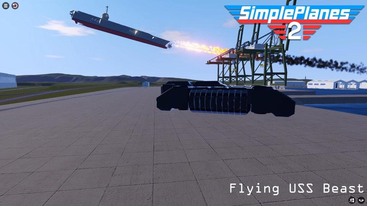 Flying USS Beast - Simpleplanes 2 Playtest 2 - YouTube
