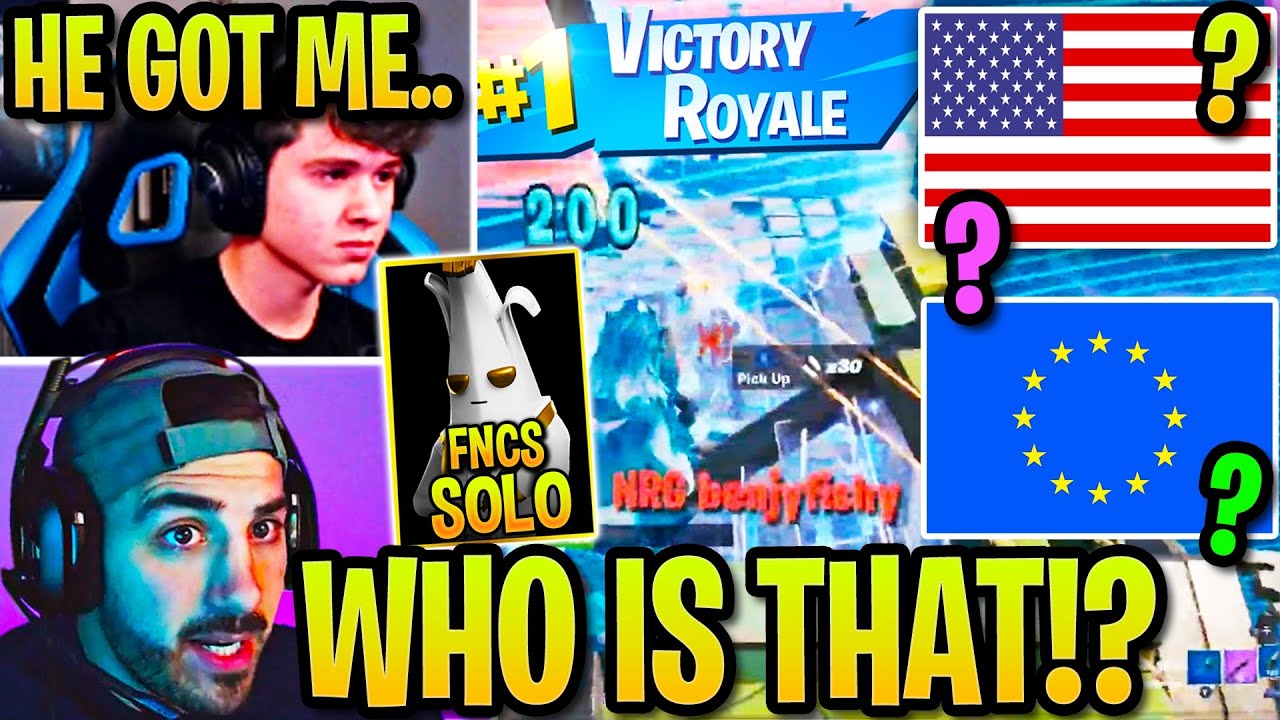 Download UNKNOWN PLAYERS *SHOCK EVERYONE* WINNING BOTH NA & EU FNCS SOLOS! vs BUGHA MONGRAAL TFUE & MORE!
