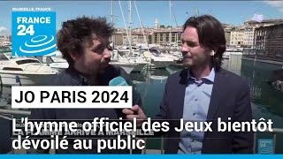 À Marseille, le directeur musical des Jeux s'apprête à dévoiler l'hymne officiel de Paris 2024